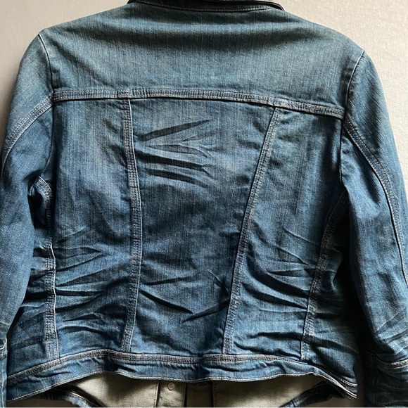 Part Two Denim button jacket Sz 8 - Picture 4 of 8